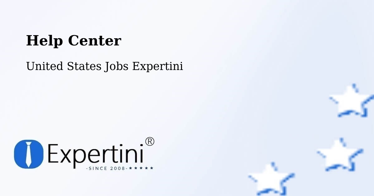 Help Center – Cordele - United States Jobs Expertini